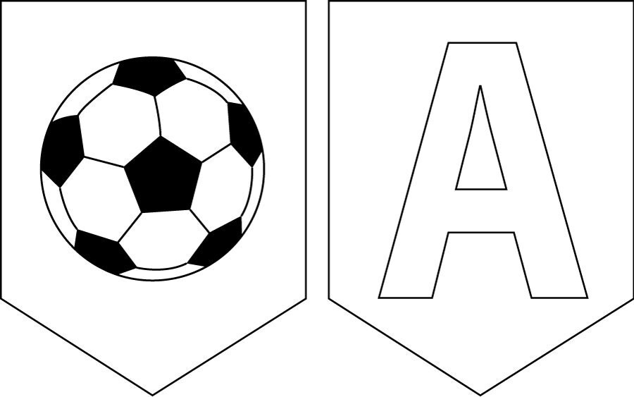 Kids 'All About Me' Soccer/Football Back to School