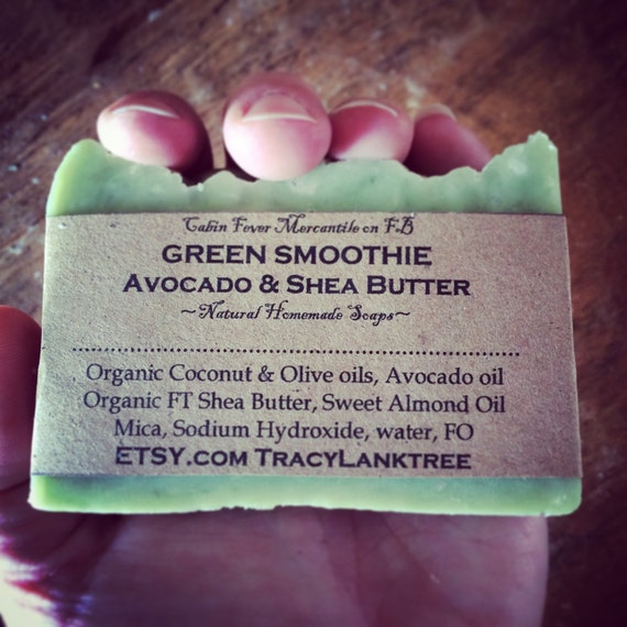 Soap / Green Smoothie / Natural Soap / Organic Soaps / Pure