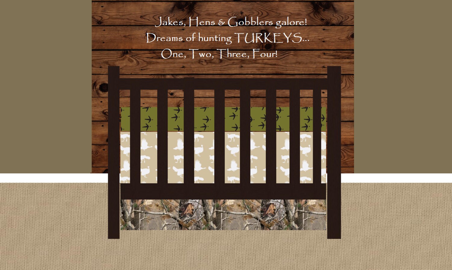 Turkey Hunting Baby Etsy Wild Turkey Nursery Collection Hunting Baby Bedding O
