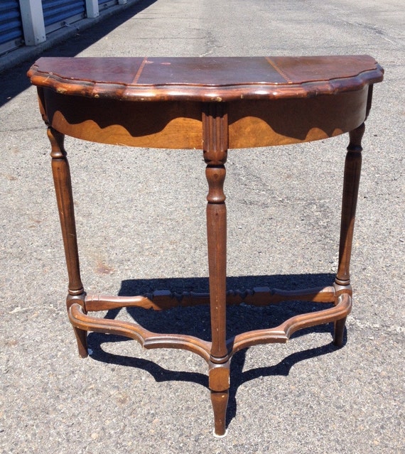 Half Moon Side Entry Hallway Table