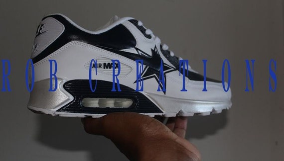 dallas cowboys nike air max 90 for sale