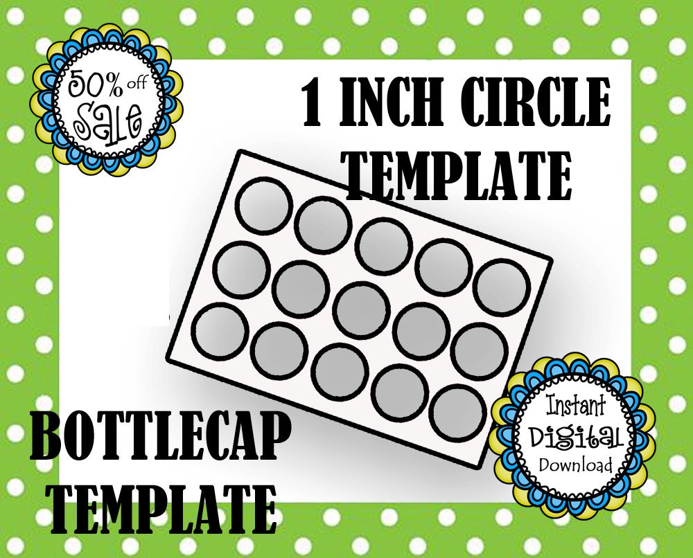 Free Printable 1 Inch Bottle Cap Images