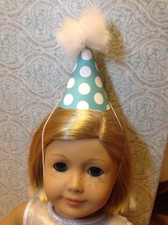 12 Party hats fit American Girl dolls