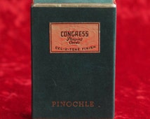 congress pinochle cards jug