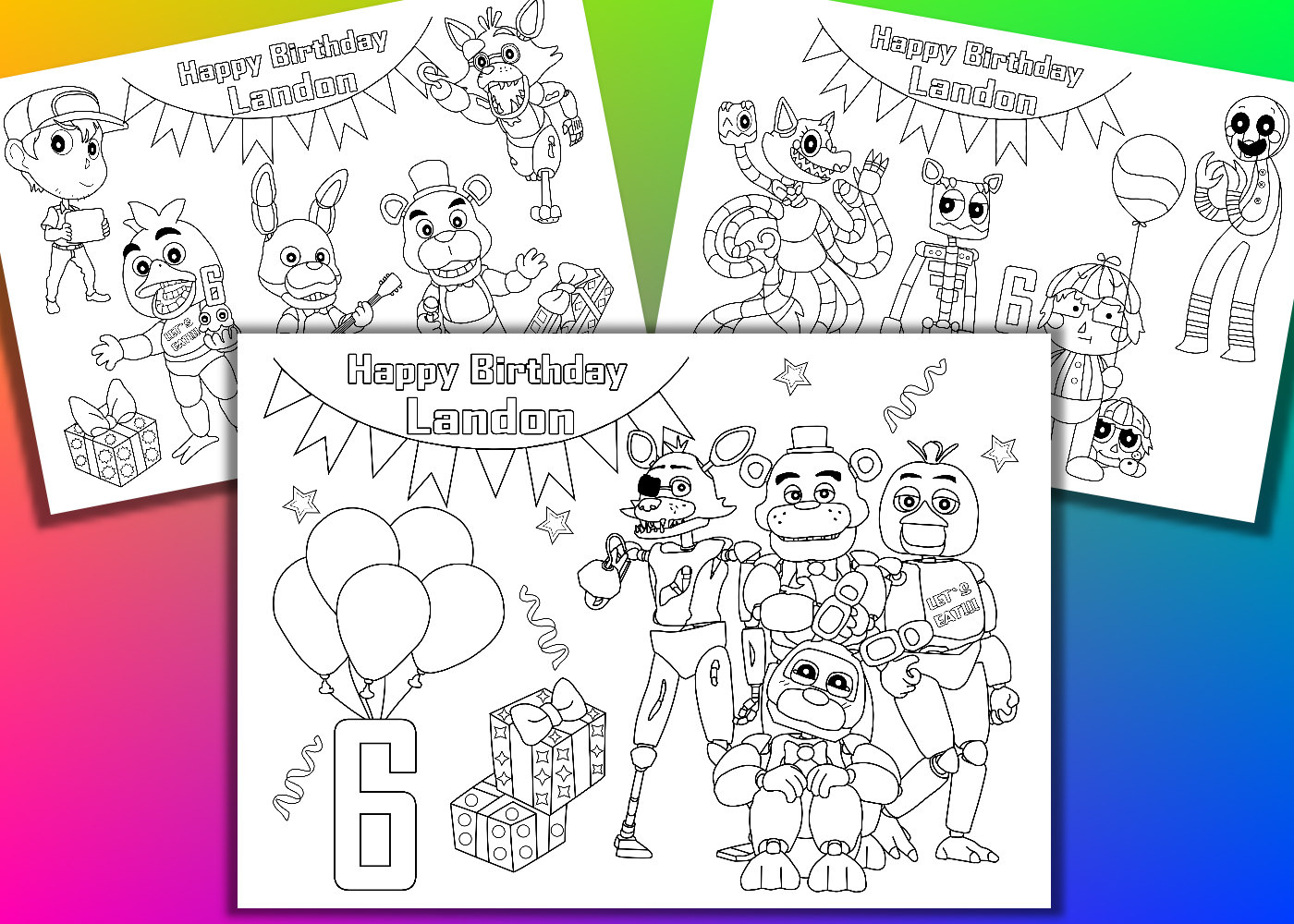 This is an image of Old Fashioned Five Nights at Freddy's Coloring Pages Printable It is a photo of Old Fashioned Five Nights at Freddy's Coloring Pages Printable