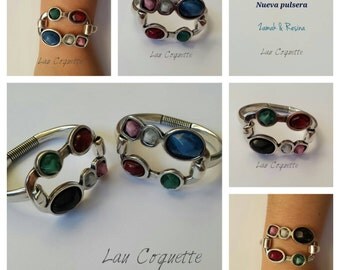 Bracelet Zamak & resin