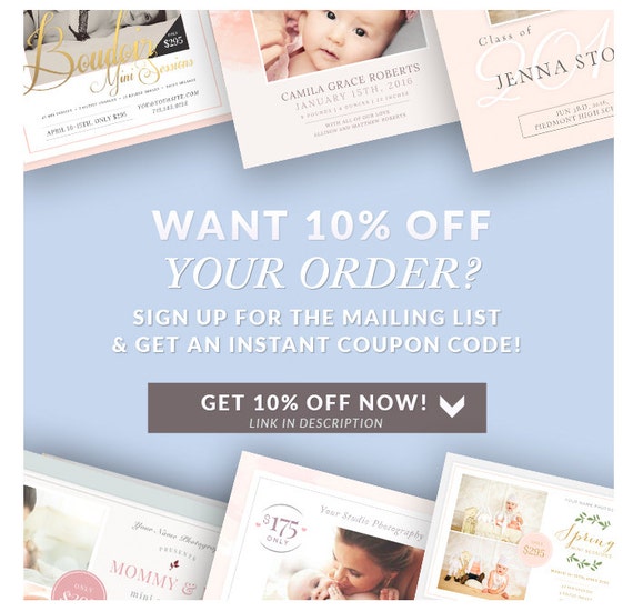 Lifestyle Photography Pricing Template Price List Pricing