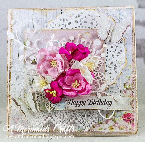 top 104+ Pictures happy birthday shabby chic images Excellent