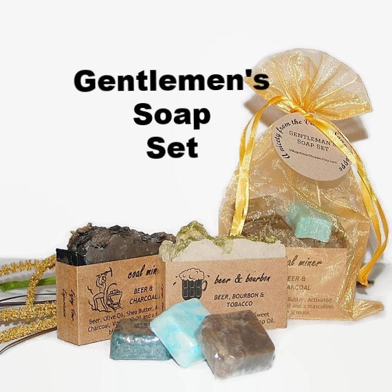 Mens Soap Set Scented Soap Gift Soap 2 Soap Set Mens Gift