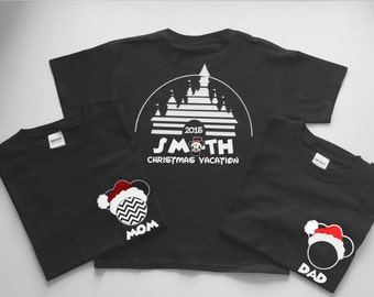 Disney christmas shirts | Etsy