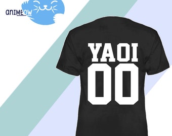Yaoi Jersey Style 00 Anime BL T-Shirt
