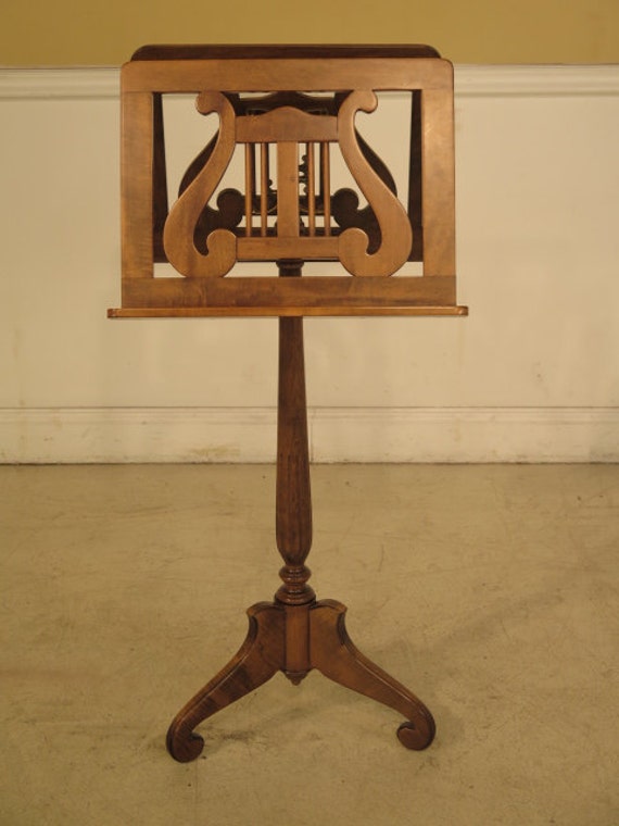 28018E Double Lyre Style Adjustable Music Lectern Stand