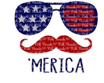 Download Merica SVG, Fourth Of July SVG, Patriotic SVG, Sunglasses ...