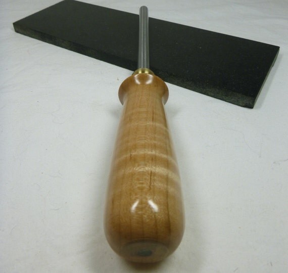 Scraper Burnisher by LeosWood Hock Burnishing Rod by Leoswood