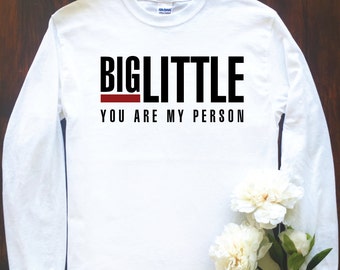 big little long sleeve shirts