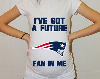New England Patriots Baby New England Patriots Shirt Maternity Maternity Shirt Football Funny Pregnancy Pregnancy Shirts Pregnancy Clothes