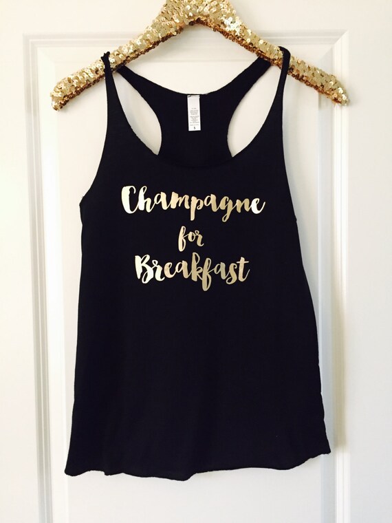 Champagne for Breakfast Tank Top