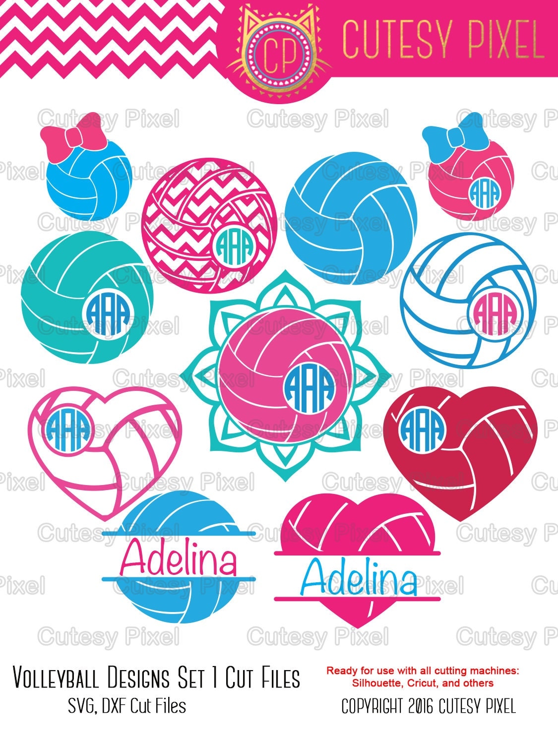 Download Volleyball Designs Frames Svg cutting file Volleyball Designs