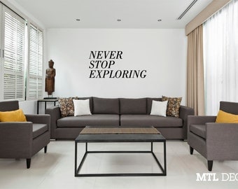 Travel Home Decor travel home decor re re Never Stop Exploring Wall Decal Travel Wall Sticker Home Decor Travel Home Decor travel store gifts for travelers home decor Never Stop Exploring Wall Decal Travel Wall Sticker Home Decor