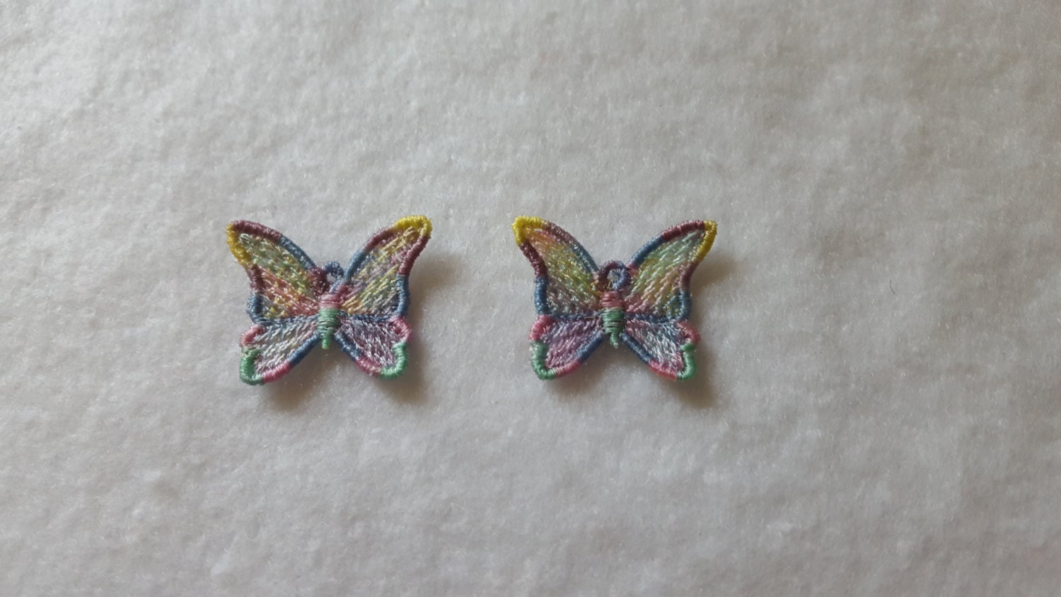 Butterfly fsl earrings embroidery design machine embroidery Butterfly fsl earrings embroidery design machine embroidery