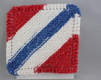dishcloths, cotton dishcloths, hand knit dishcloths, knit dishcloths, washcloths, hand knit washcloths, knit washcloths, striped dishcloths