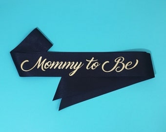 Mommy To Be Sash
