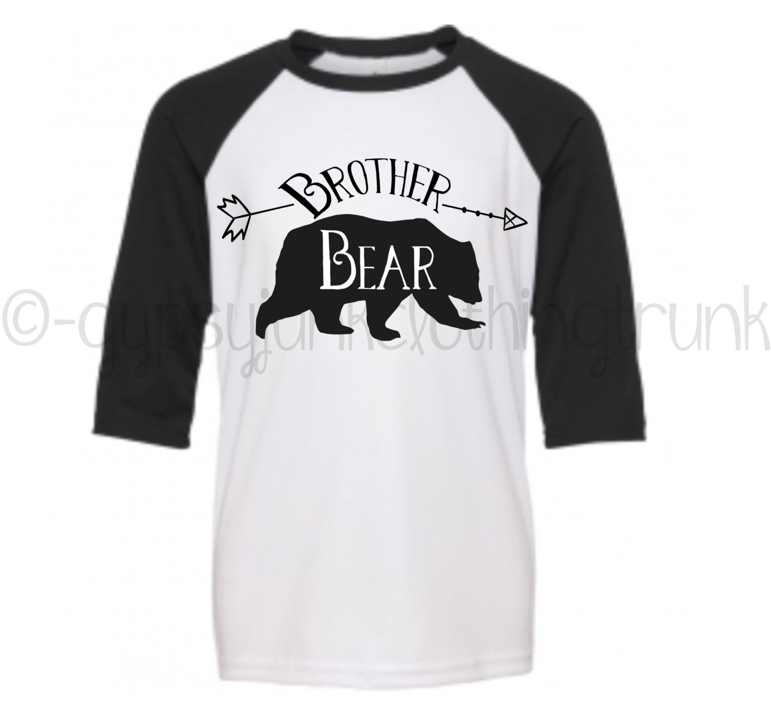 Brother Bear Raglan Shirt Brother Bear Shirt Bear Shirt