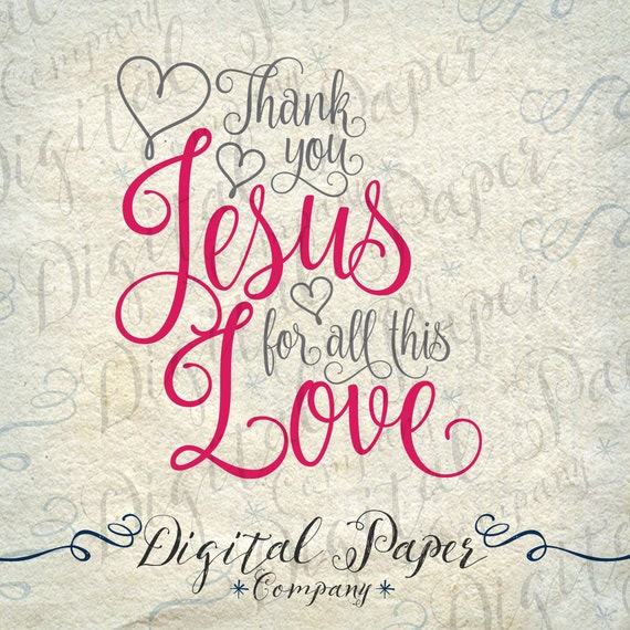 thank you jesus clipart - photo #15