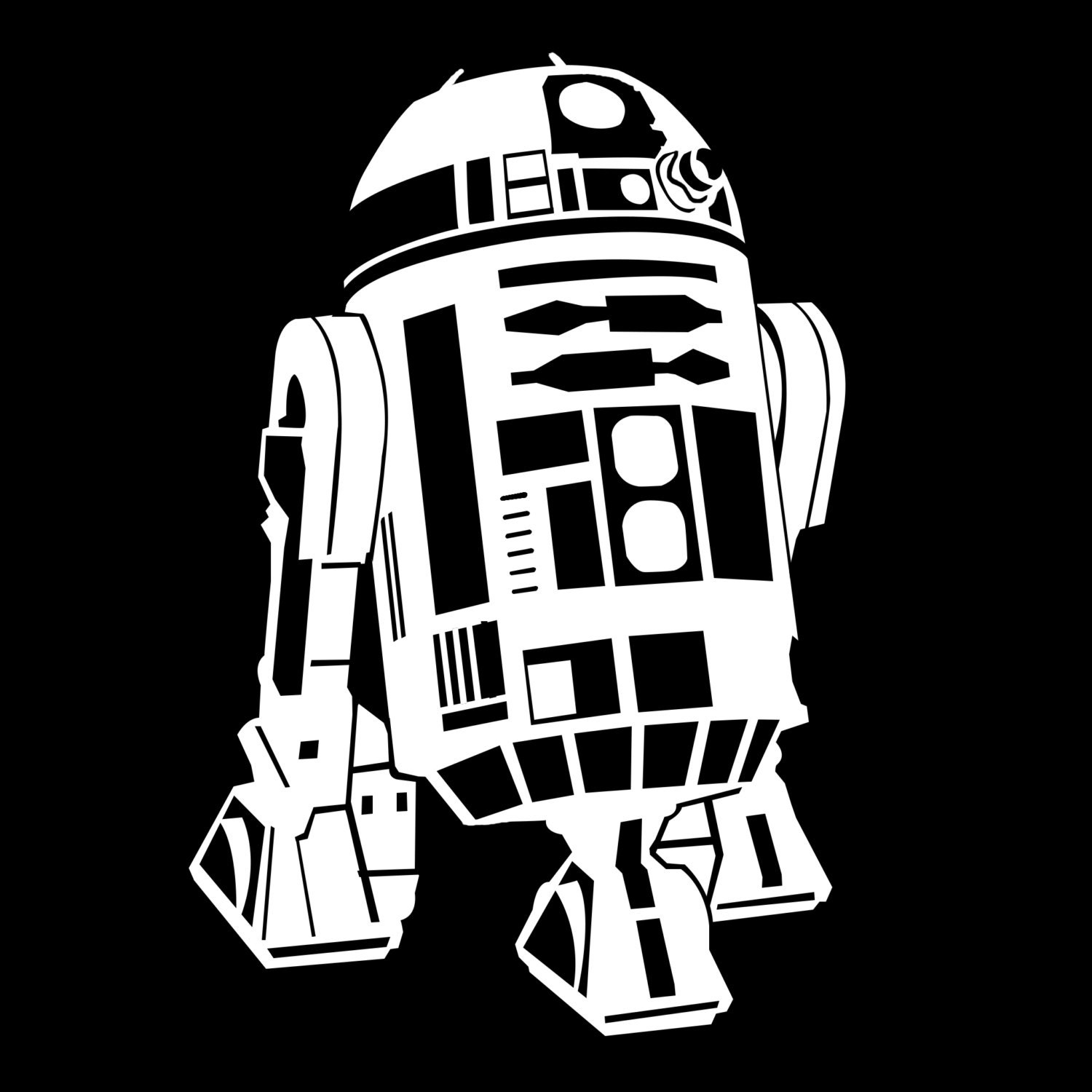 Disney Star Wars R2D2 R2D2 Decal R2D2 Vinyl by