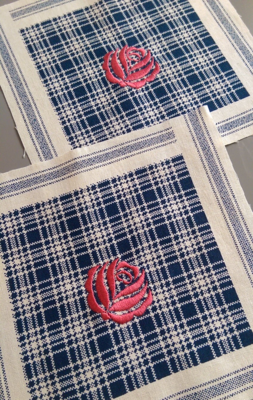 Machine embroidery squares embroidered quilt blocks insertions