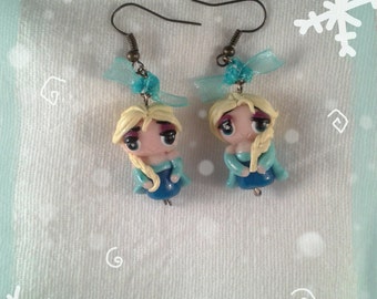 the snow Queen earrings