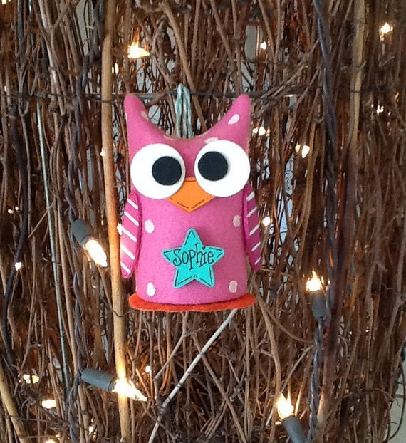 Cute owl ornament for kids