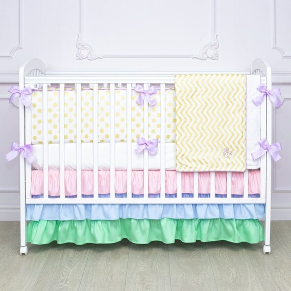 SPRING SALE Candy Shop Baby Bedding Set Girls crib bedding