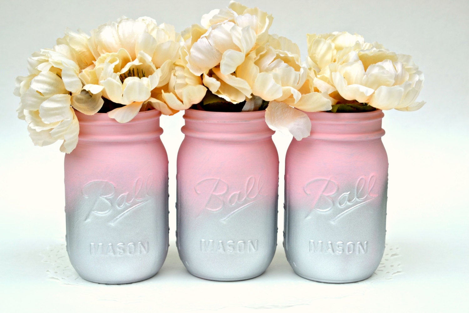 Pink Mason Jars Mason Jars Bulk Baby Shower Decor Nursery