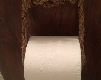 Nautical Rope Toilet Paper Holder