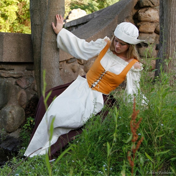 Renaissance Apron Commoner Costume Renfaire Barmaid Apron