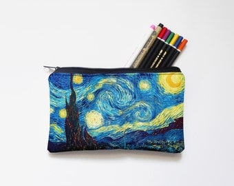 Zipper Pouch, Pencil Pouch, Pencil Case,