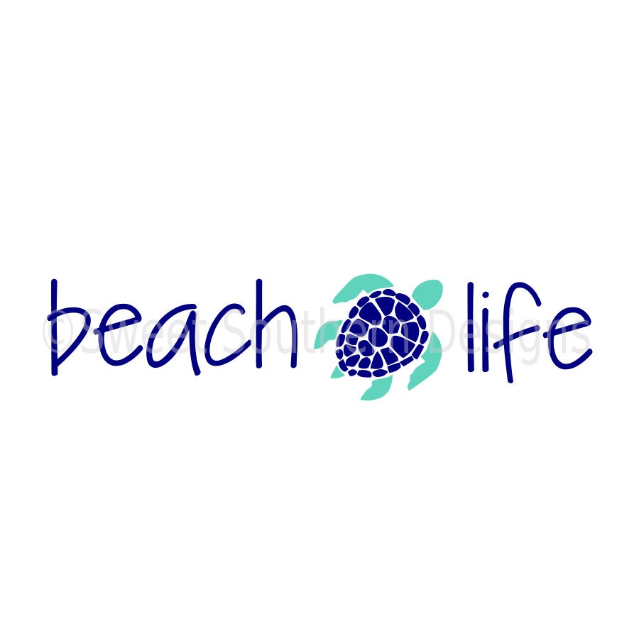beach life svg free