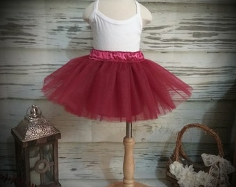 Free Shipping Burgundy Tutu Skirt-Baby Tutu Skirt-infant Tutu Skirt-photo Prop