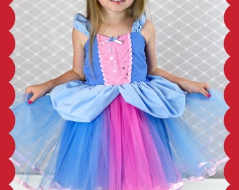 CINDERELLA dress, Cinderella costume, Princess dress, Cinderella TUTU dress, Cinderella party dress, toddler girl costume, SALE