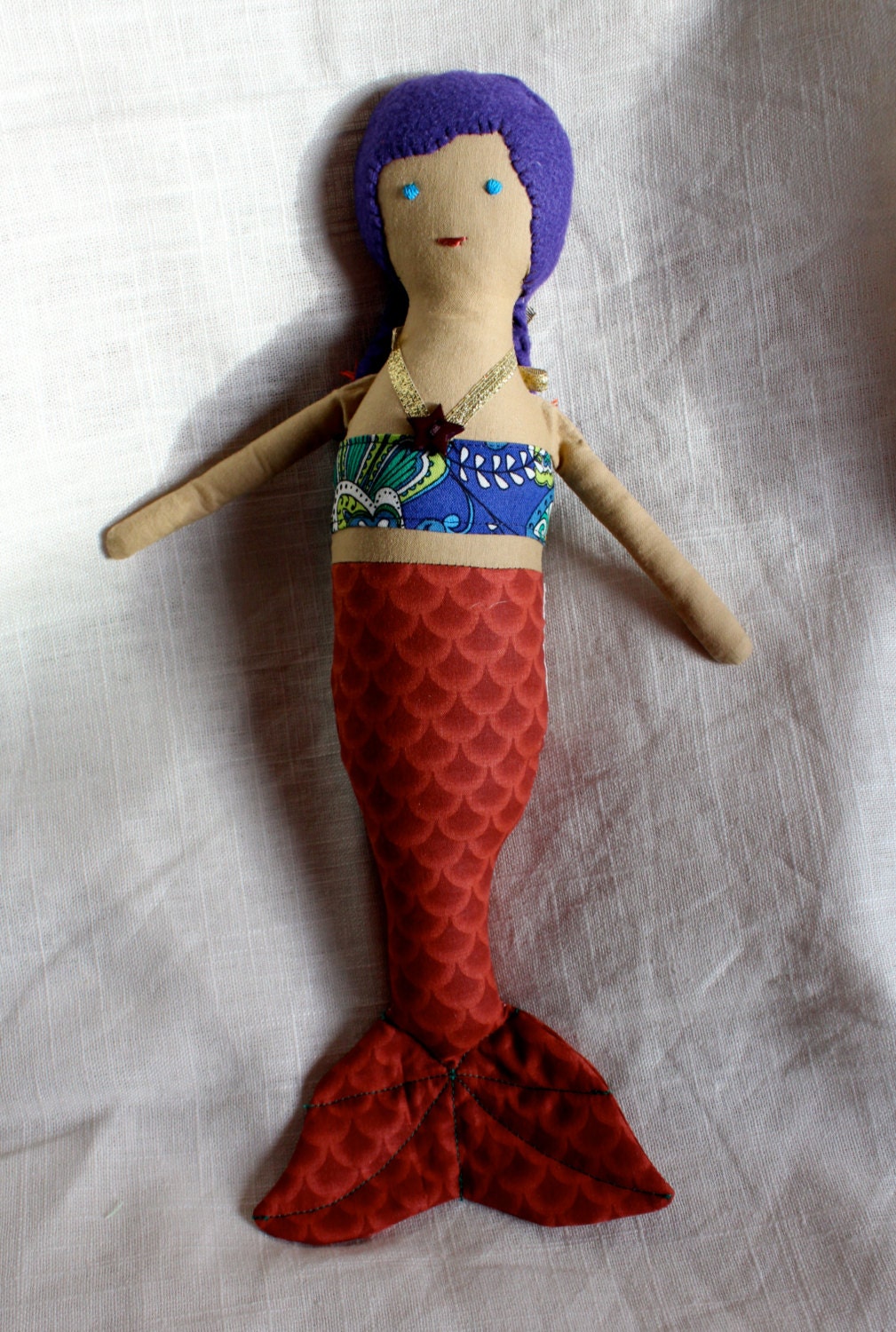 plush mermaid doll