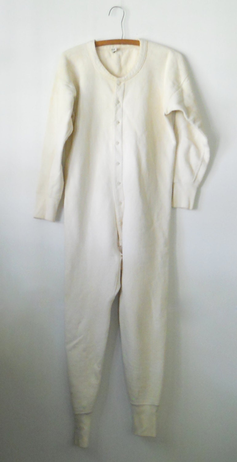 Vintage Men's Long Underwear Union Suit Vintage