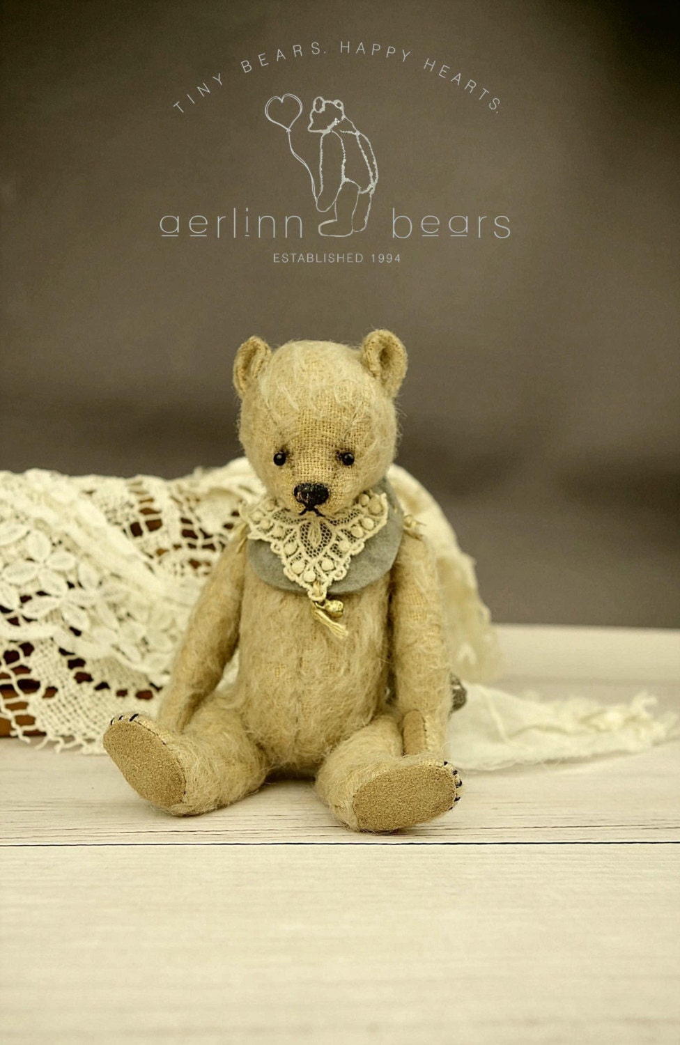 miniature artist teddy bears