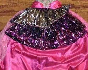 Barbie Princess and Popstar Keira Purple Dress Outfit or