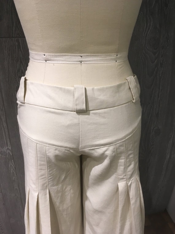 linen wide leg palazzo pants