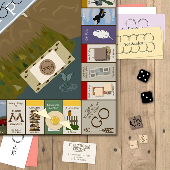 harry potter pop board game