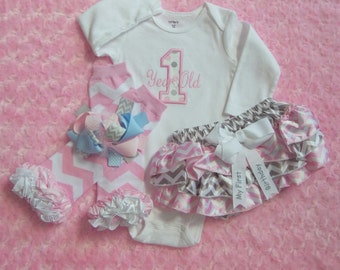 Baby Girl First Birthday Outfit. By BabySpeakBoutique On Etsy