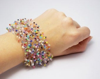 Gift|idea summer bracelet best bracelet trending jewelry beaded bracelet LGBT jewelry rainbow bracelet sister bracelet bib bracelet teens