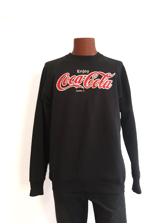 Vintage 80s Enjoy Coca-Cola Coke Pullover Crewneck