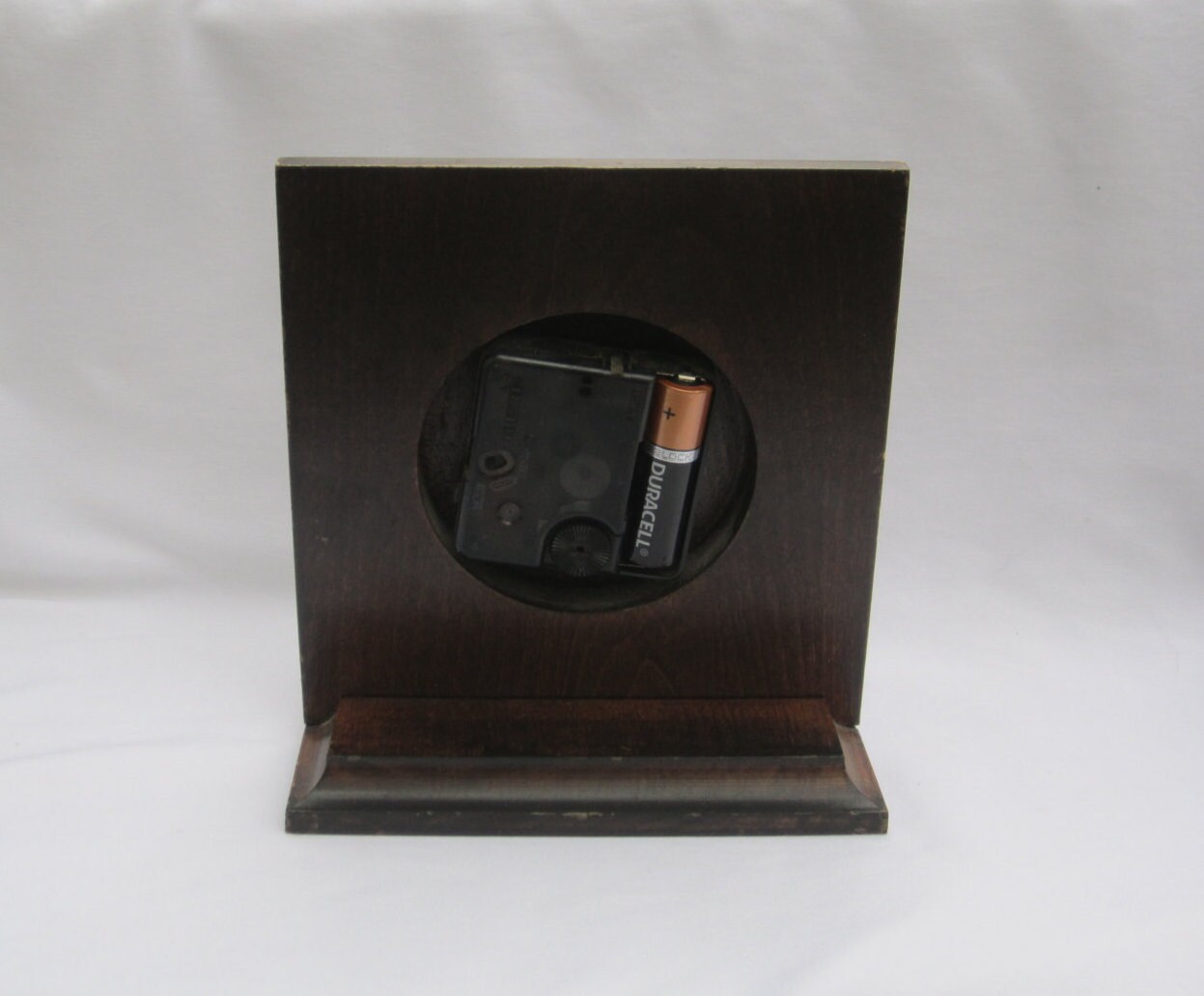 Sears Craftsman Steel Metal Saw Blade Shop Desk Clock Vintage